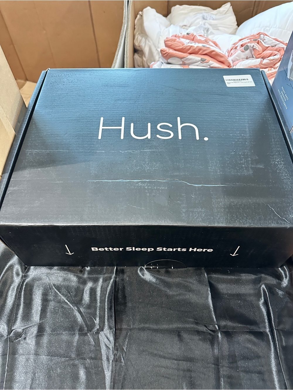 Hush. weighted blanked - grey